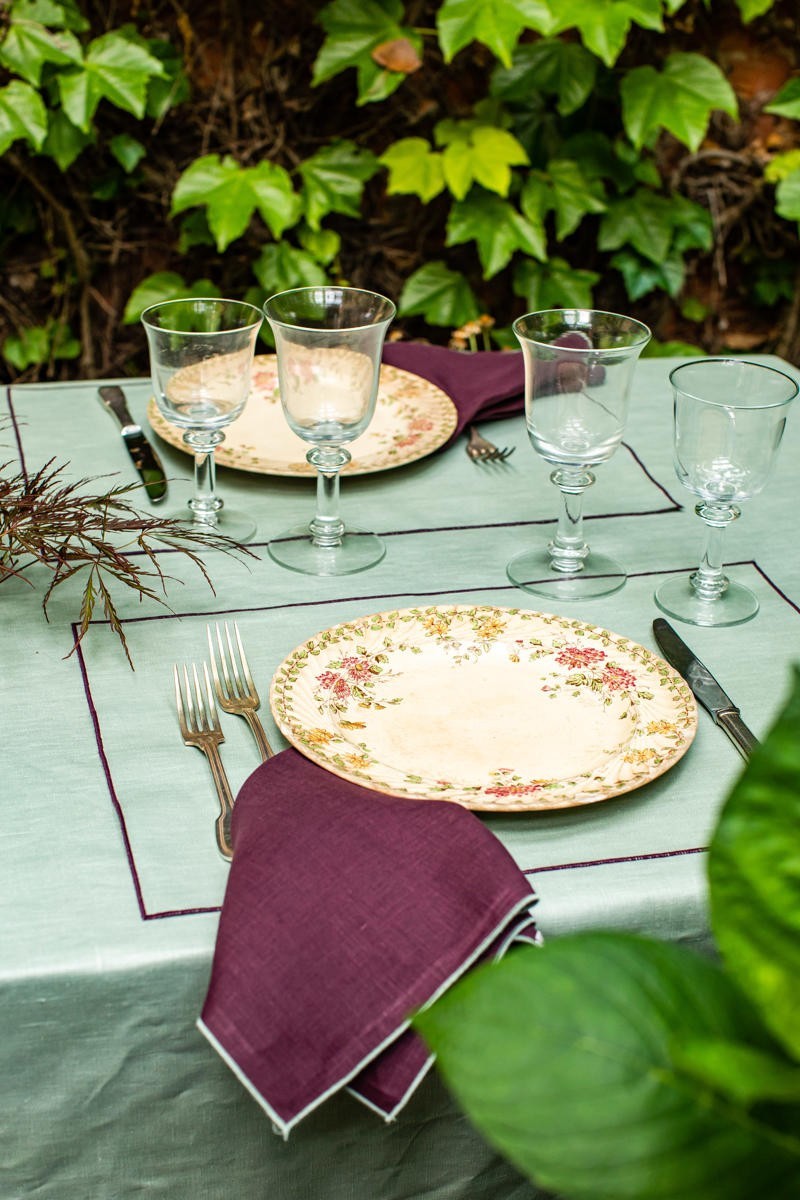 Filo placemat - Salvia-Pruno