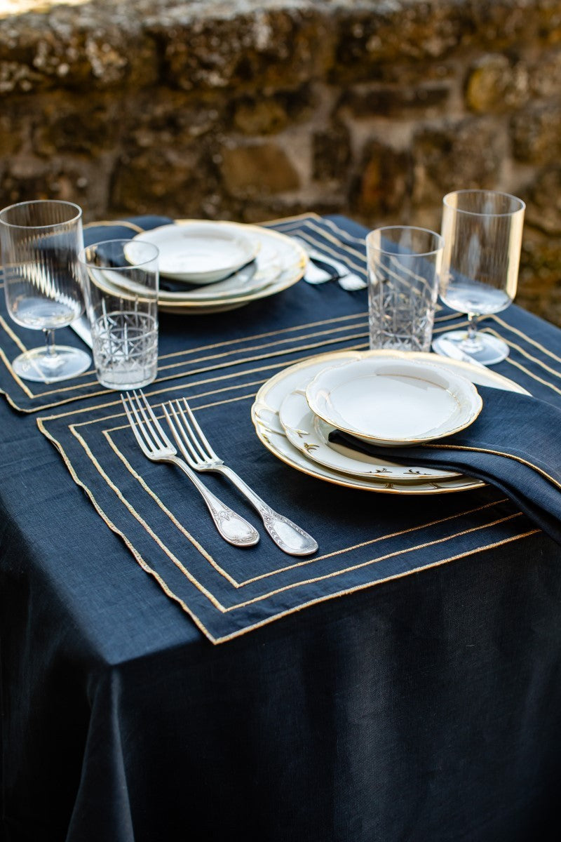 Sfogliatella placemat - Blumarine-gold