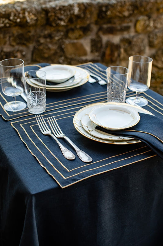 Sfogliatella placemat - Blumarine-gold