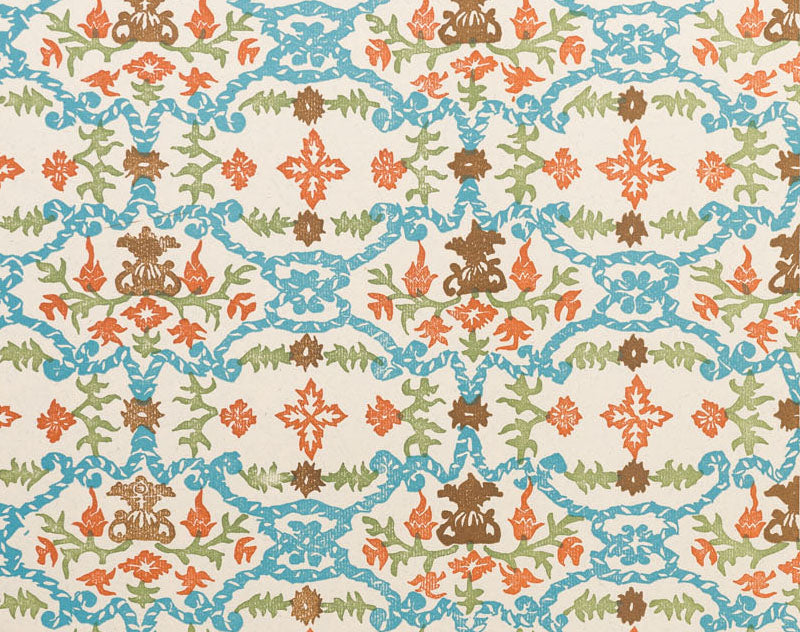 Block Printed paper sheet