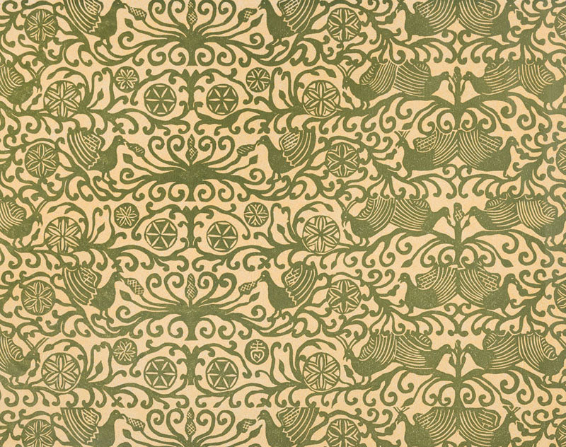 Block Printed paper sheet