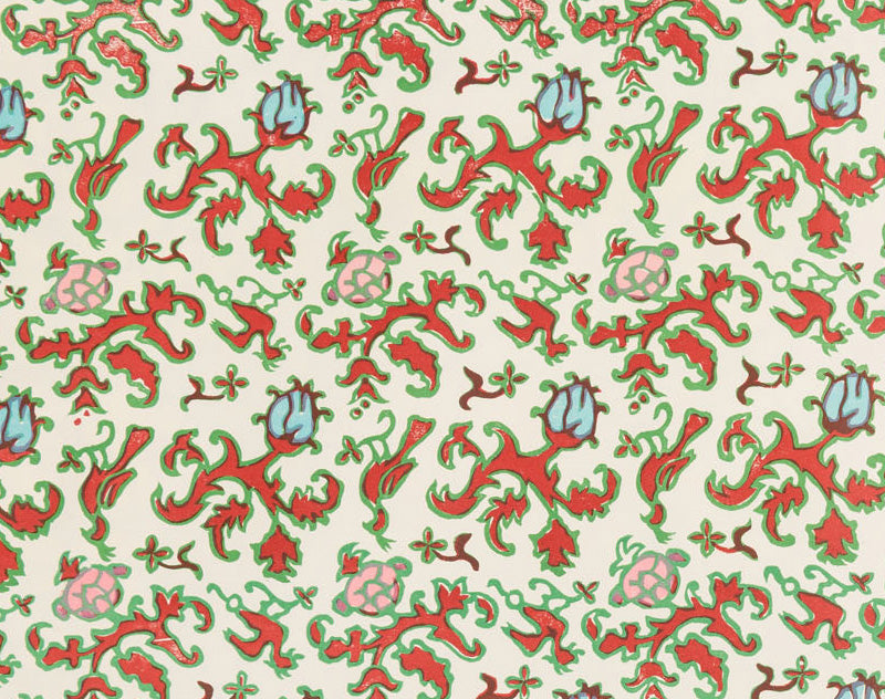 Block Printed paper sheet