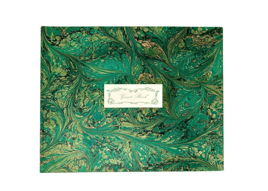 Marbled Paper Guestbook