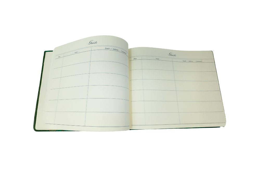 Marbled Paper Guestbook