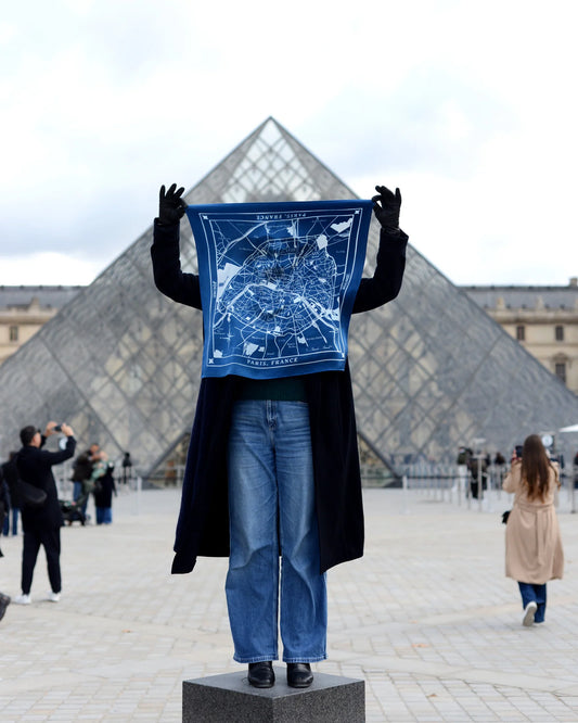 Silk Scarf - Paris