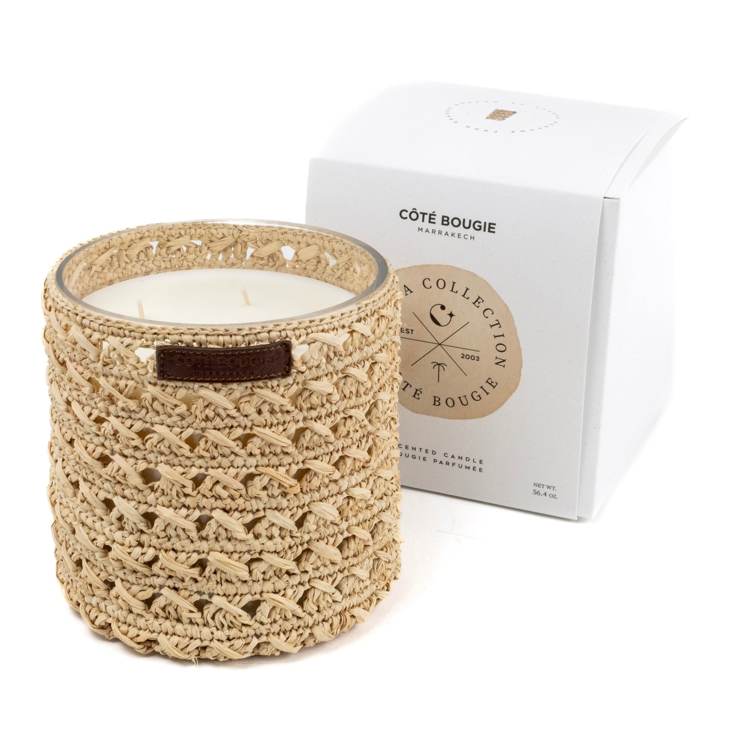 Candle Raphia Zina