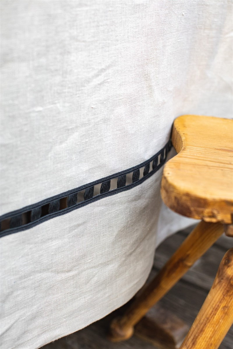 Riviera tablecloth - Mastice-Nero-Mastice