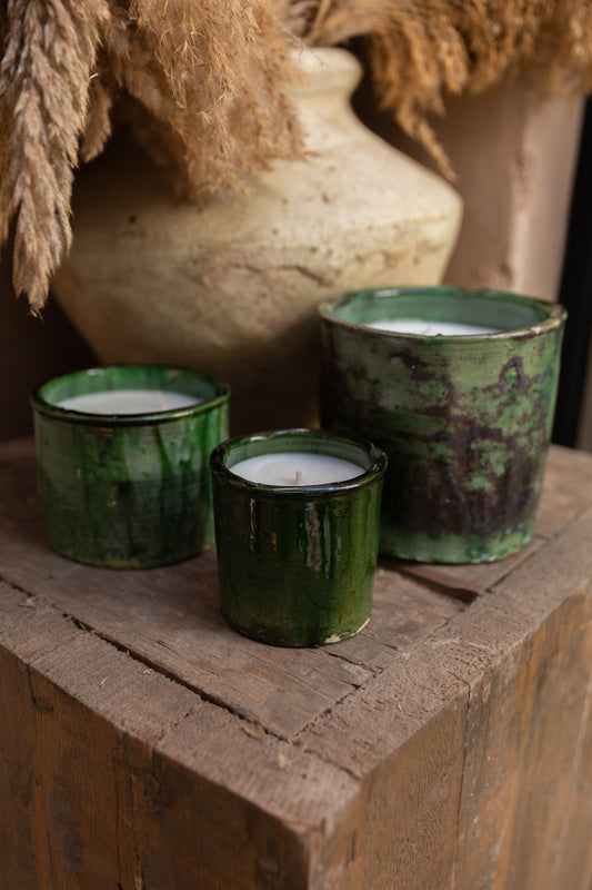 Candle Tamegroute Green