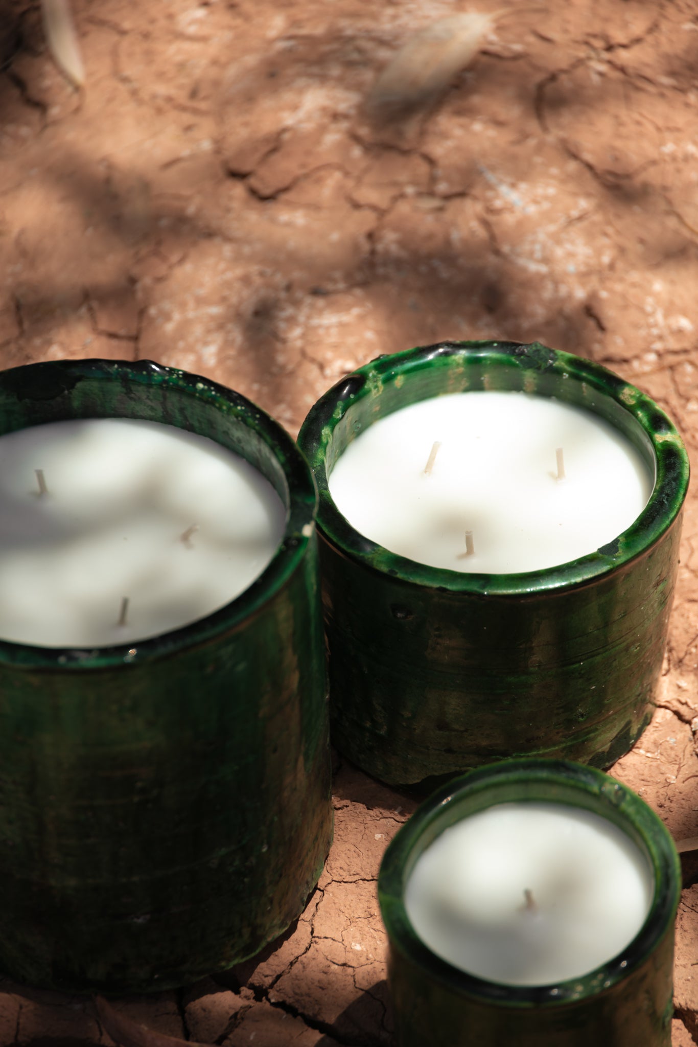 Candle Tamegroute Green