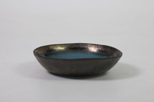 Glassy collection bowl in blue by Prempracha's Collection