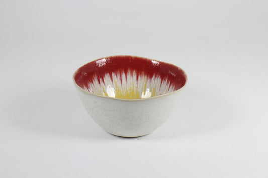 Tie Dye collection bowl in red by Prempracha's Collection